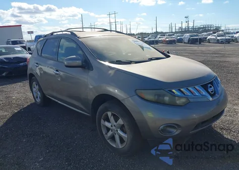 2009 Nissan Murano Sl z USA, uszkodzony, nr VIN JN8AZ18W29W207089